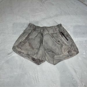 Lululemon Marble-Colored Shorts